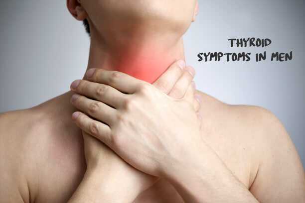 Goitre is one of the common thyroid symptoms in men Goitre is one of the common thyroid symptoms in men